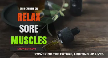Can Cannabis Oil Relieve Sore Muscles? Exploring Its Relaxing Benefits