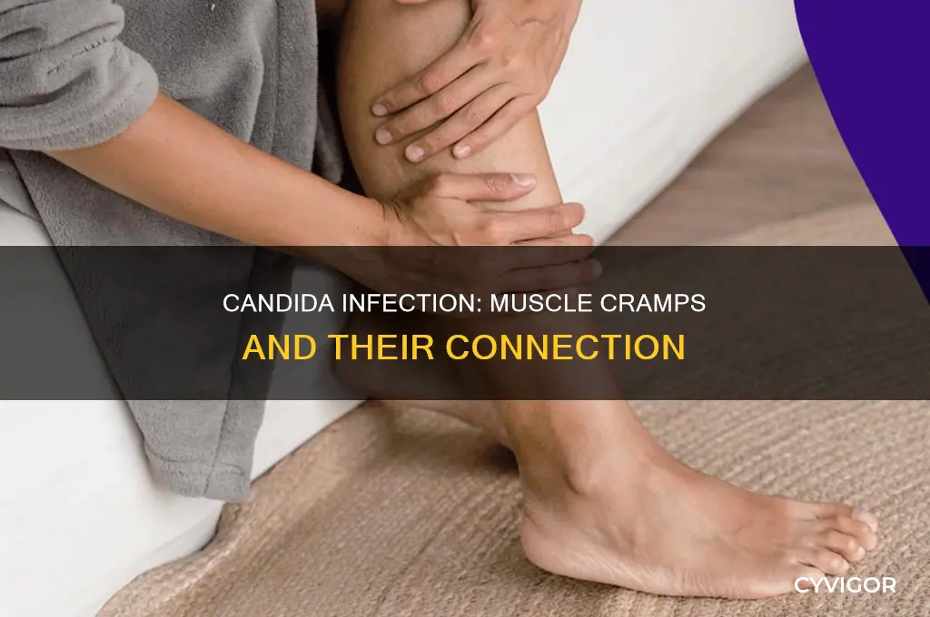 does candida infection cause muscle cramps