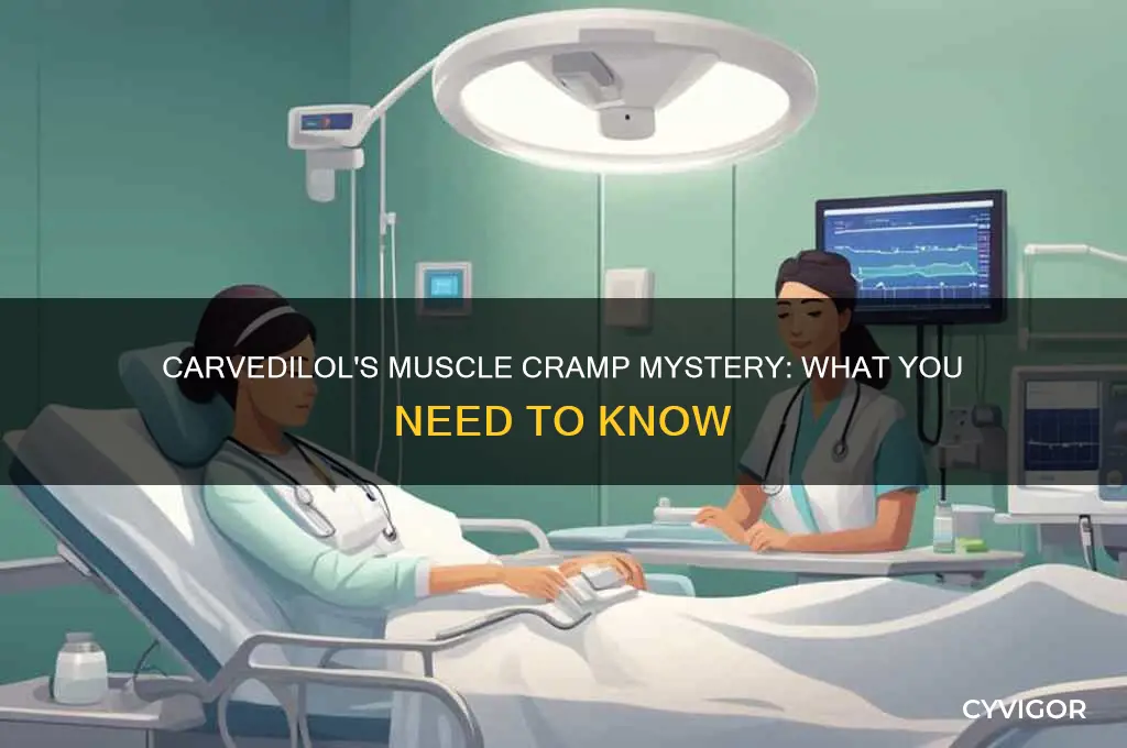 does carvedilol cause muscle cramps
