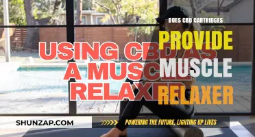 CBD Cartridges for Muscle Relaxation: Benefits and Effectiveness Explained