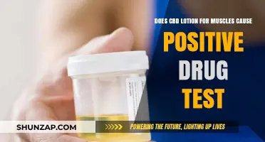 CBD Muscle Lotion: Drug Test Safe?