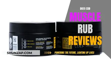 CBD Muscle Rub: Does It Work?