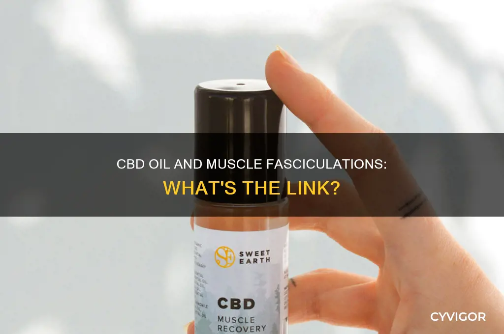 does cbd oil cause muscle fasciculations
