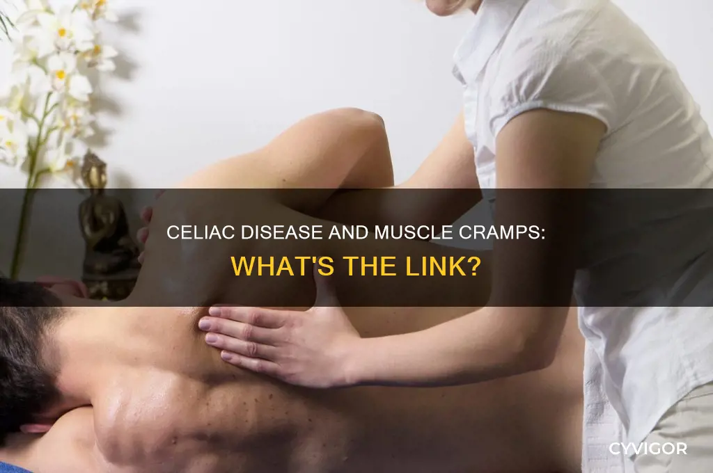 does celiac cause muscle cramps