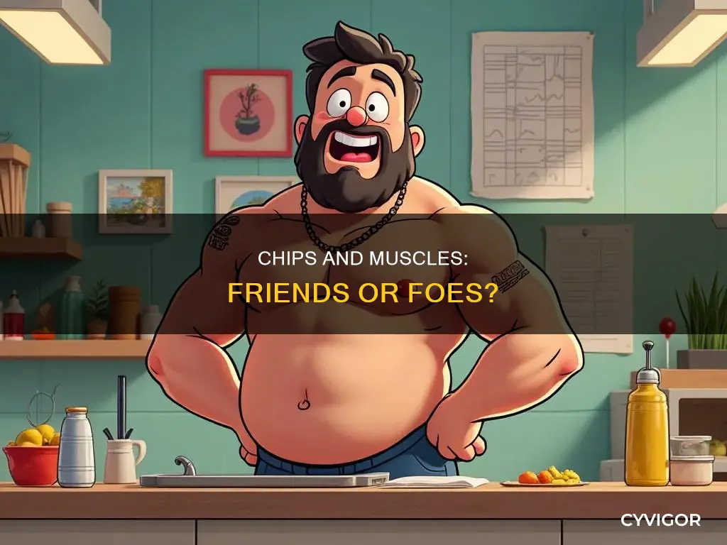 does chips take away muscles