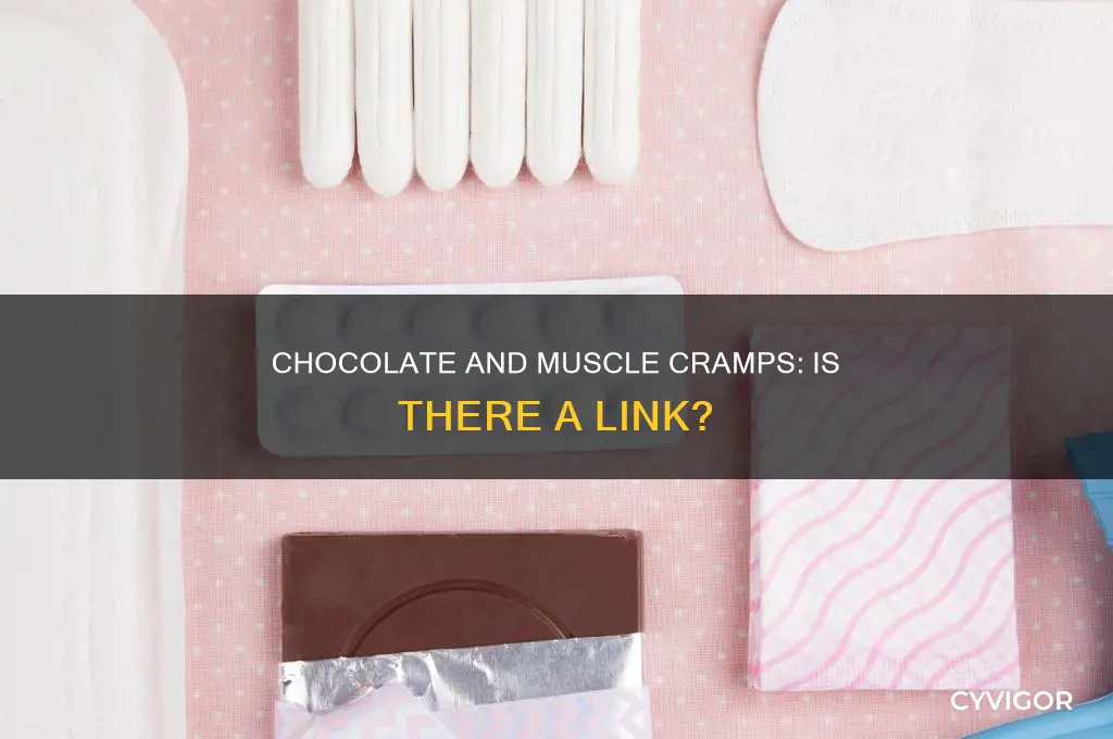 does chocolate cause muscle cramping