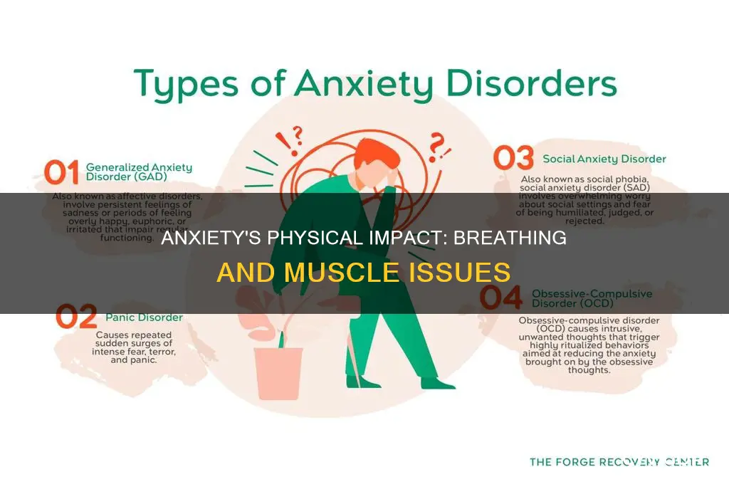 does chronic anxiety cause breathing problems and stiff muscles