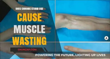 Steroid Use: Muscle Wasting Side Effect?