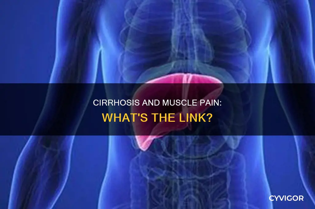 does cirrhosis cause muscle pain