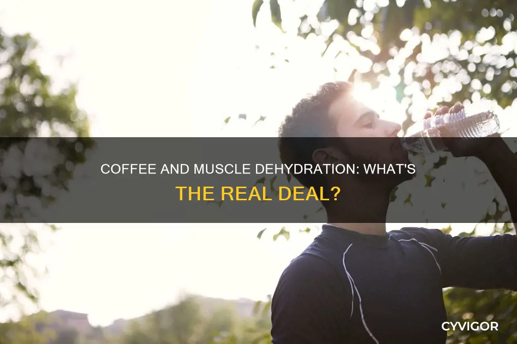 does coffee dehydrate your muscles