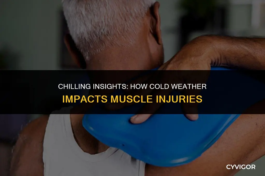 does cold affect muscle injury