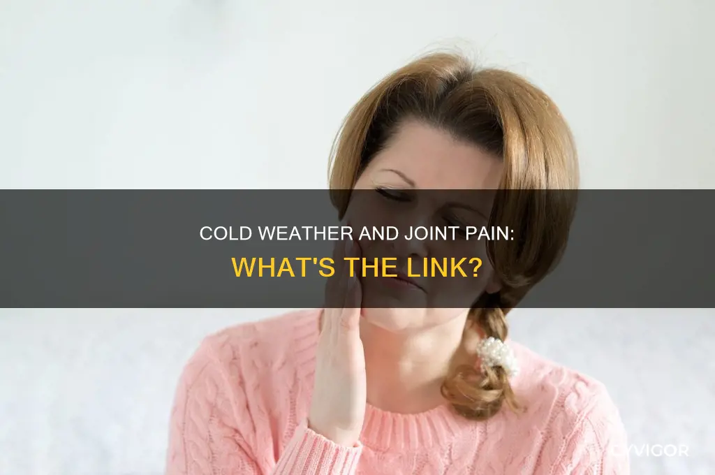does cold cause joint and muscle pain