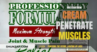 Cortisone Cream: Muscle Penetration and Treatment