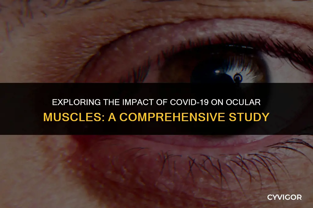 does covid affect eye muscles