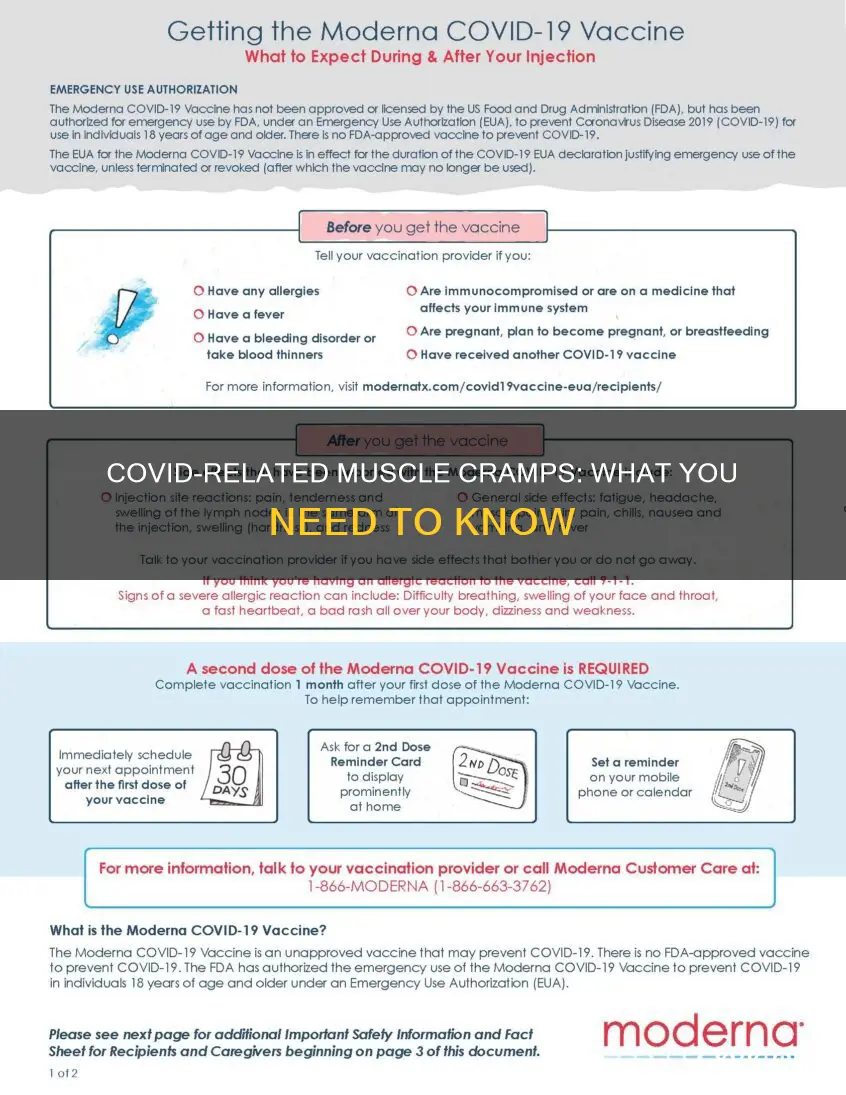 does covid cause muscle cramping