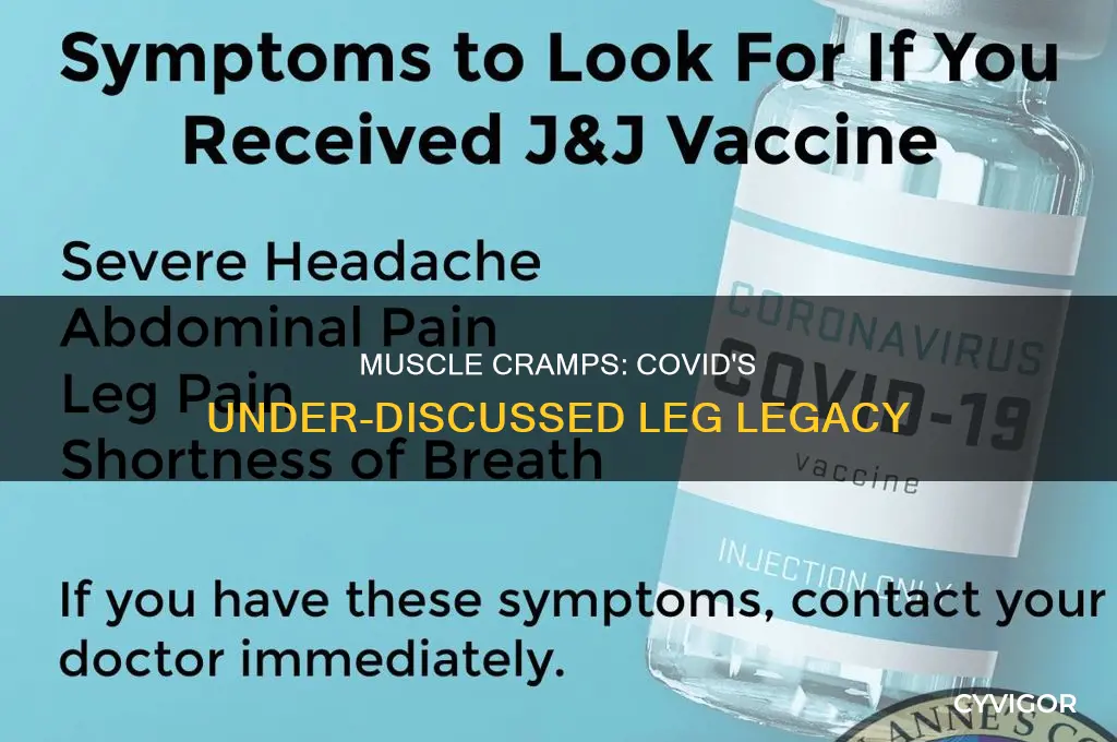 does covid cause muscle cramps in legs
