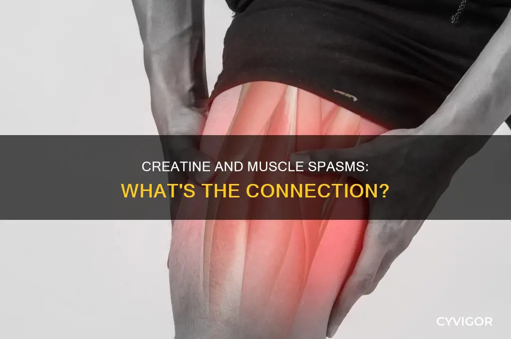 does creatine cause muscle spasms