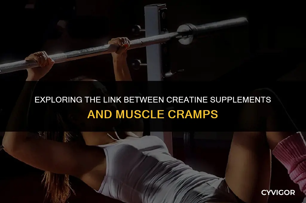 does creatine give you muscle cramps