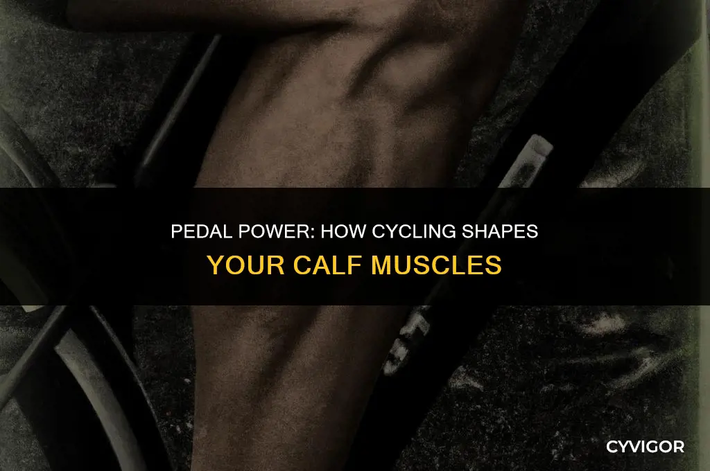 does cycling improve calf muscles