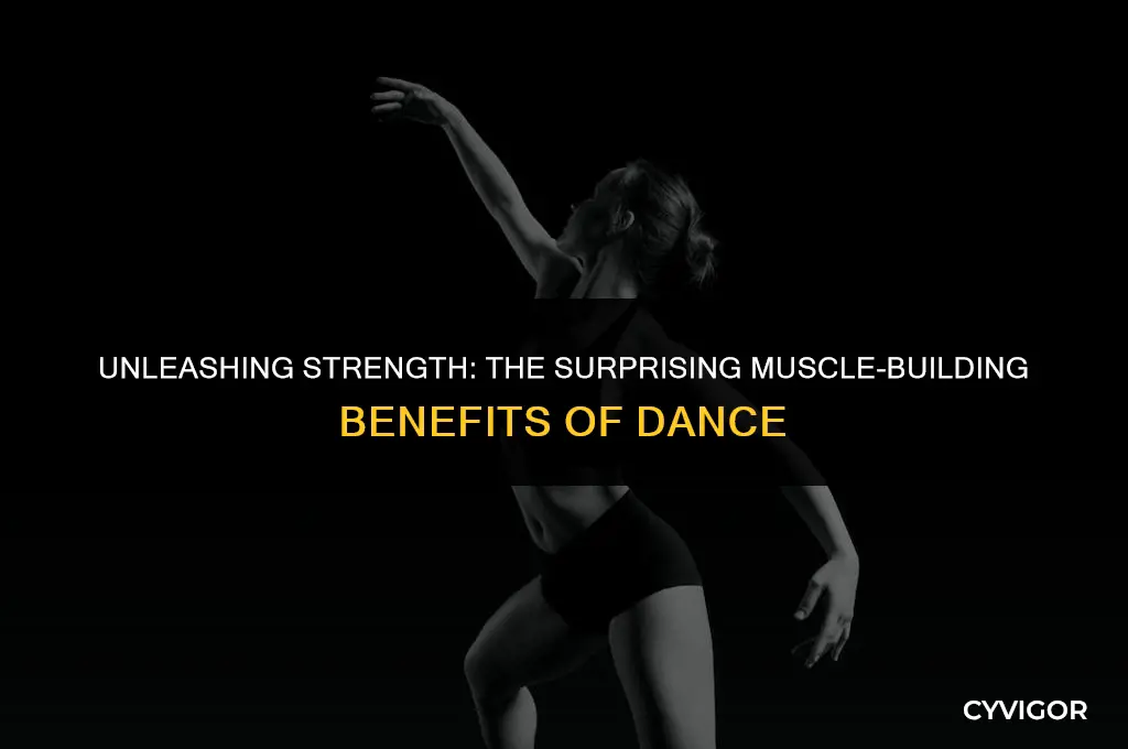 does dance build muscle