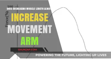 Does Shorter Muscle Length Always Enhance Movement Arm Efficiency?