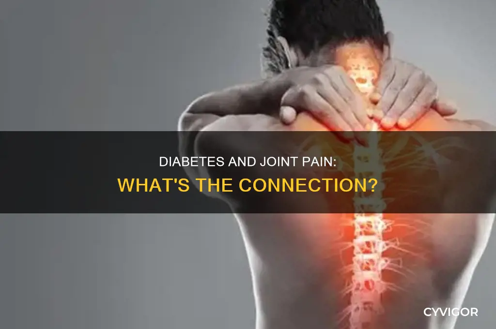 does diabetes cause joint and muscle pain