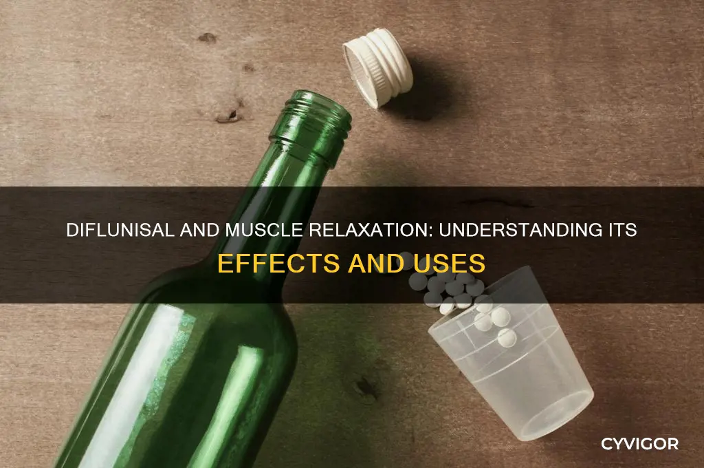 does diflunisal have a muscle relaxer