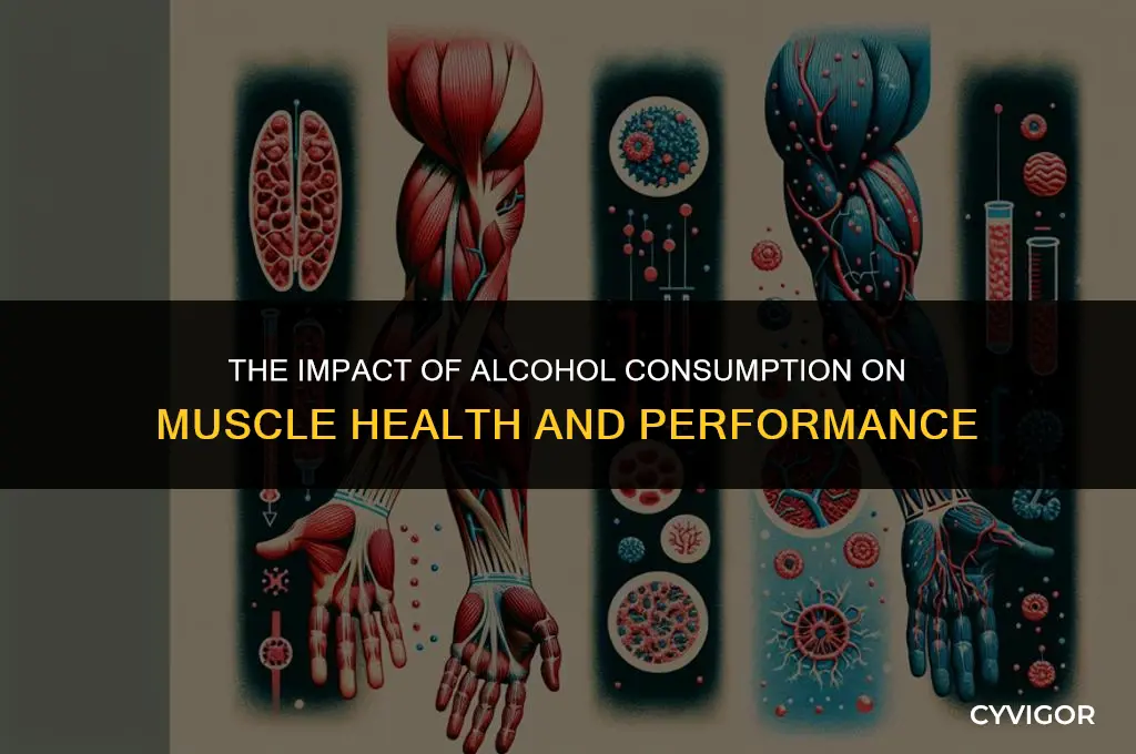does drinking affect your muscles
