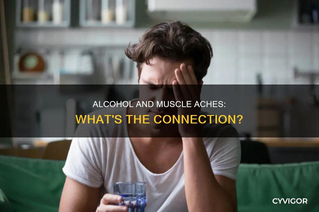 does drinking cause muscle aches