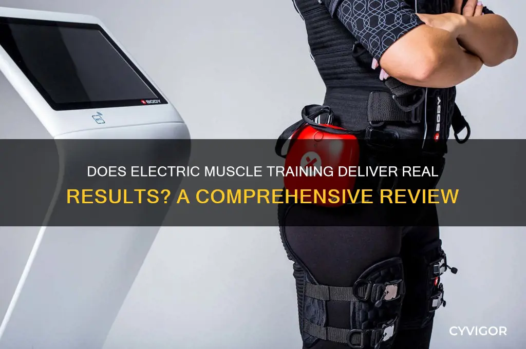 does electric muscle training work
