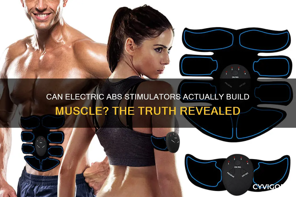 does electricfying your abs grow muscles