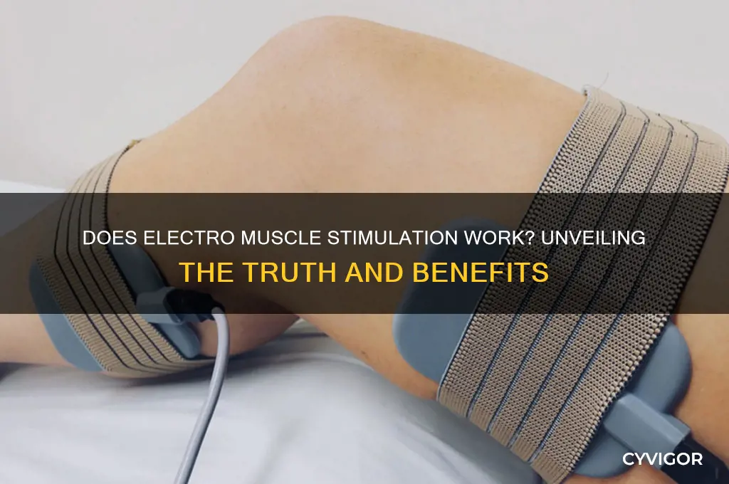 does electro muscle stimulation work