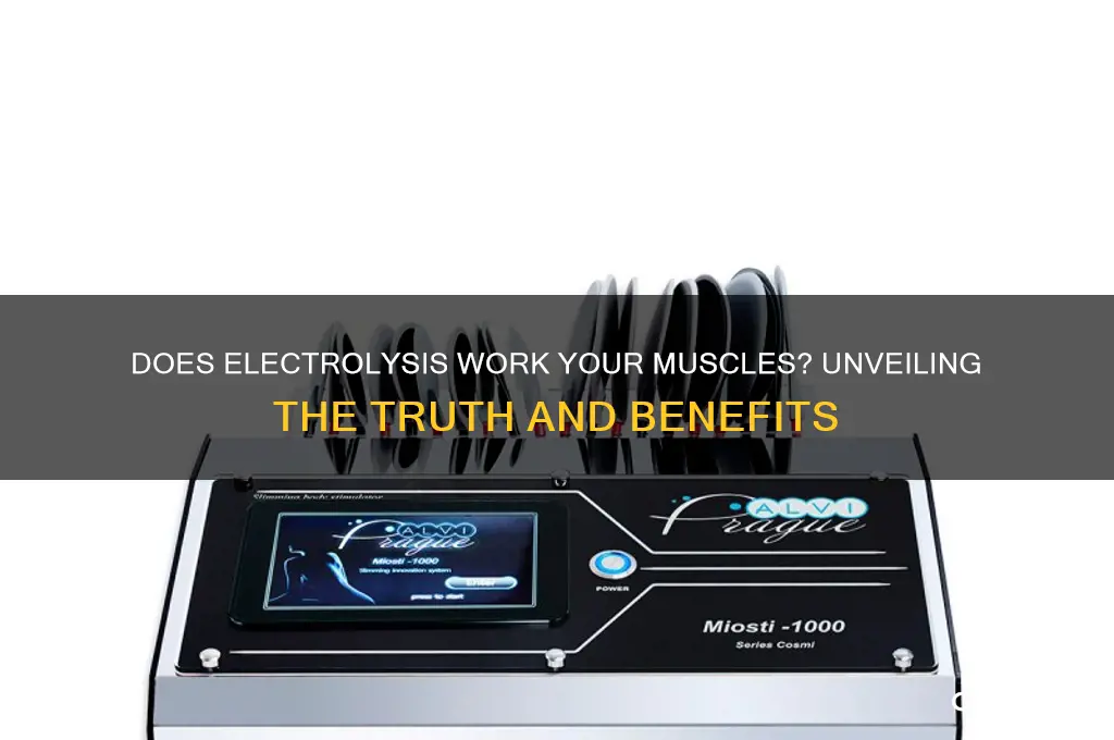 does electrolysis work you muscles