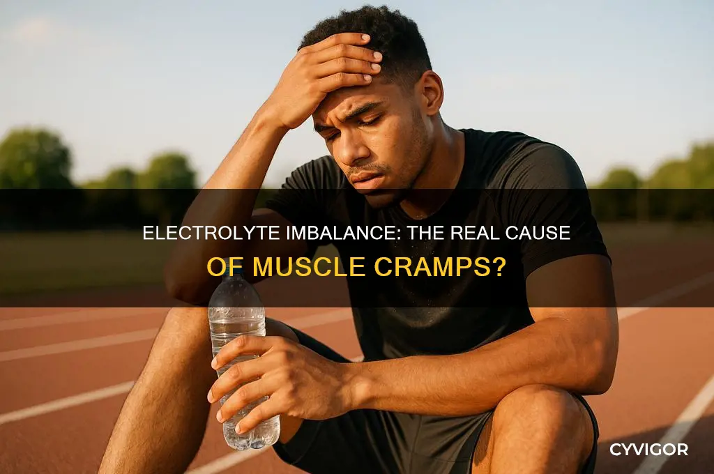 does electrolyte imbalance cause muscle cramps