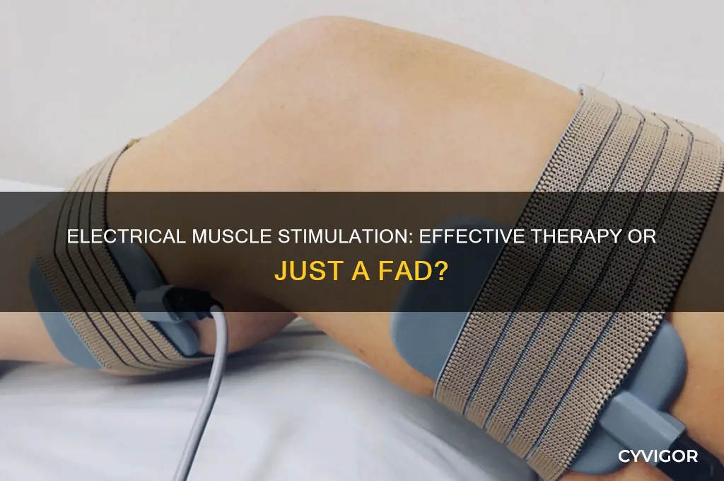does electroshock therapy work for muscles