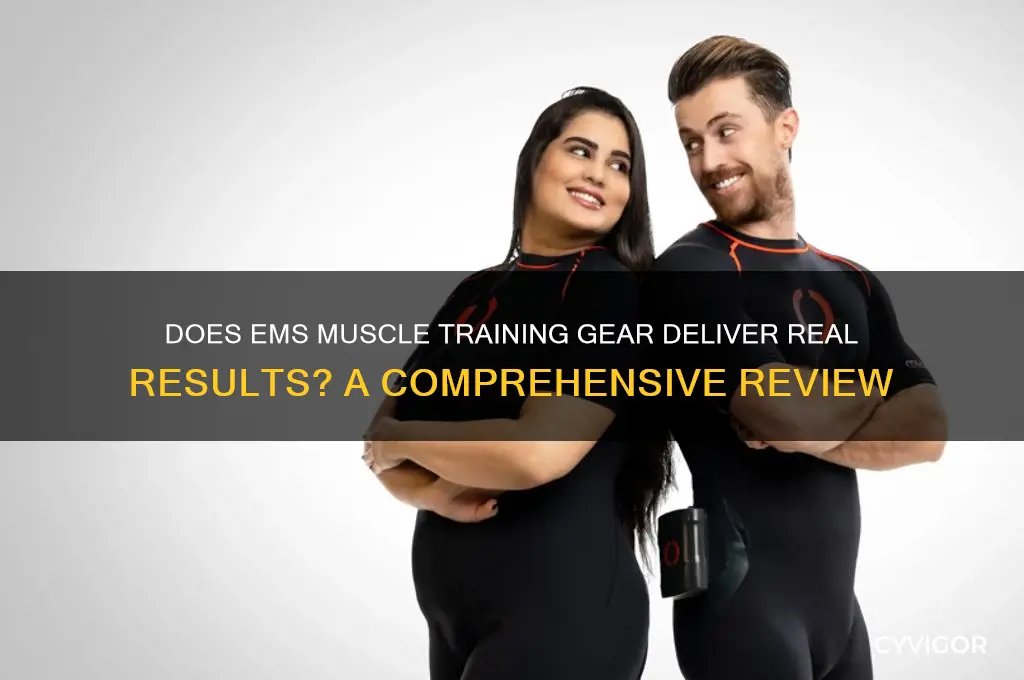does ems muscle training gear work