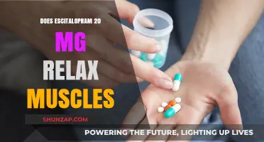 Escitalopram 20 mg: Muscle Relaxation Benefits Explained