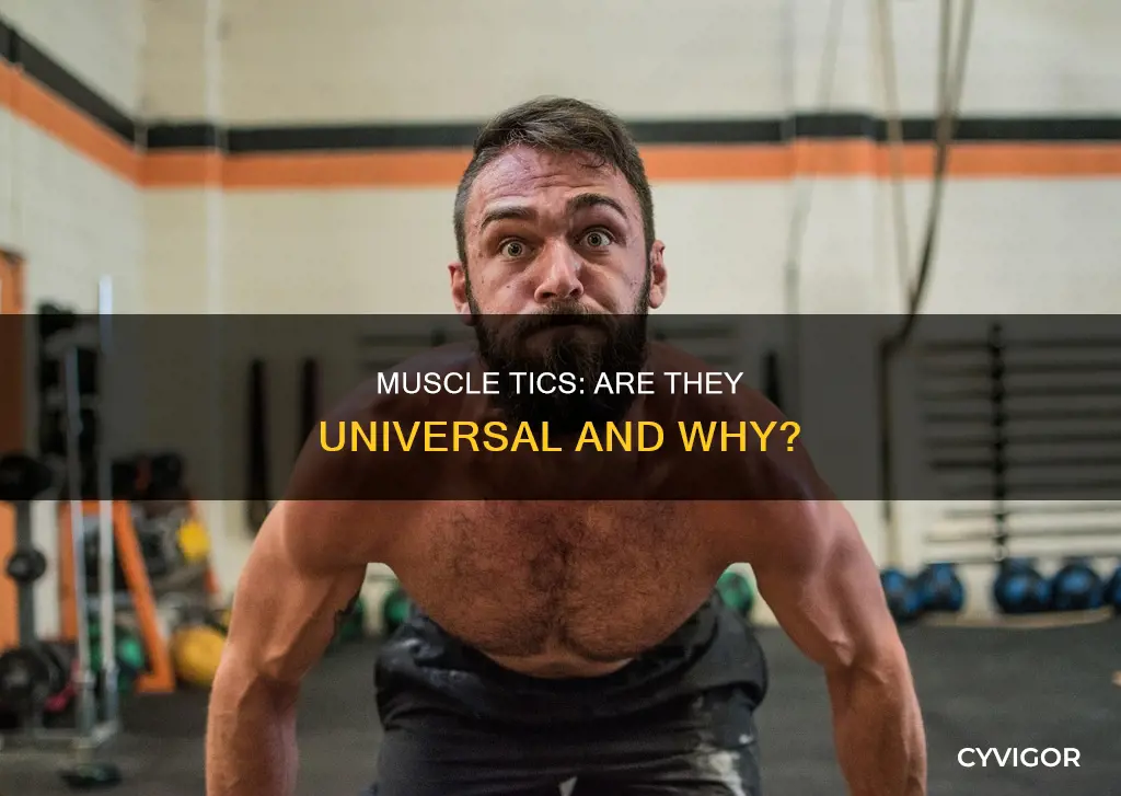 does everyone have muscle tics
