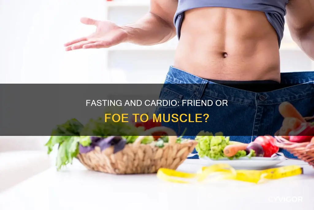 does fasting cardio burn muscle