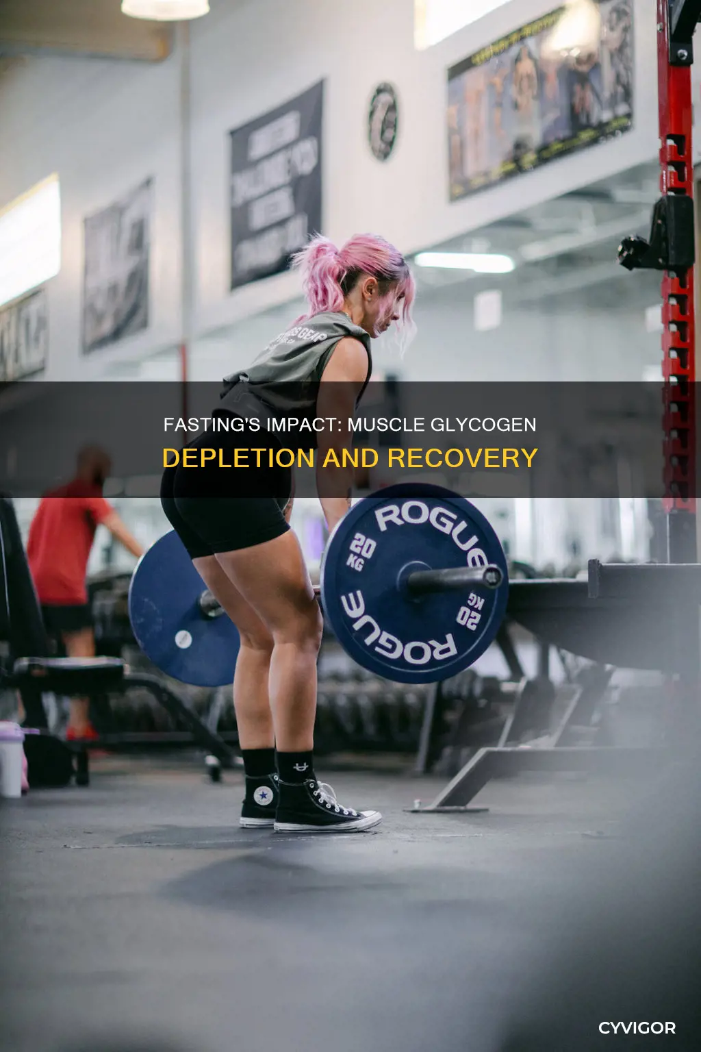 does fasting deplete muscle glycogen