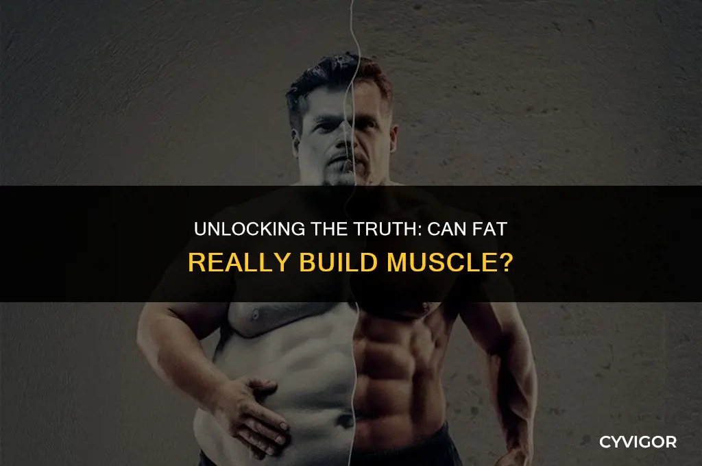 does fat build muscle