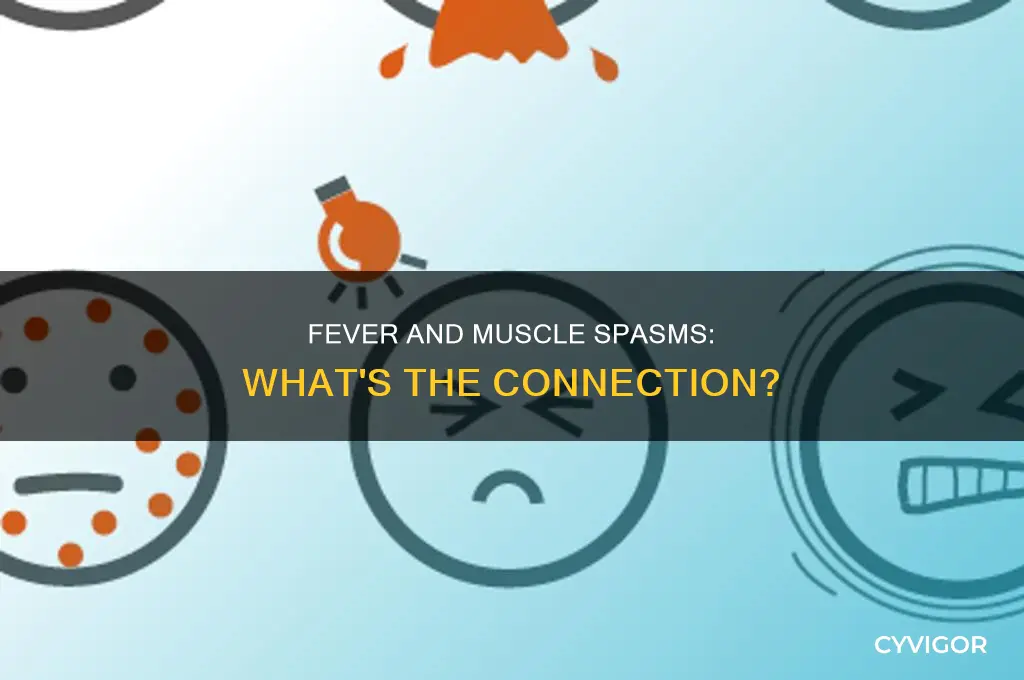 does fever cause muscle spasms