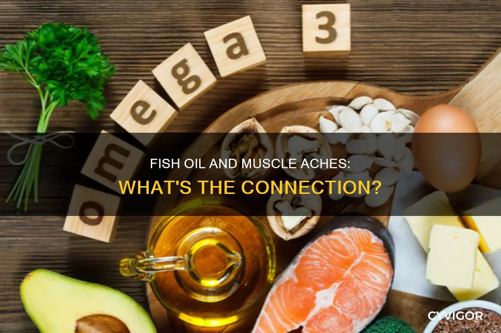 does fish oil cause muscle aches