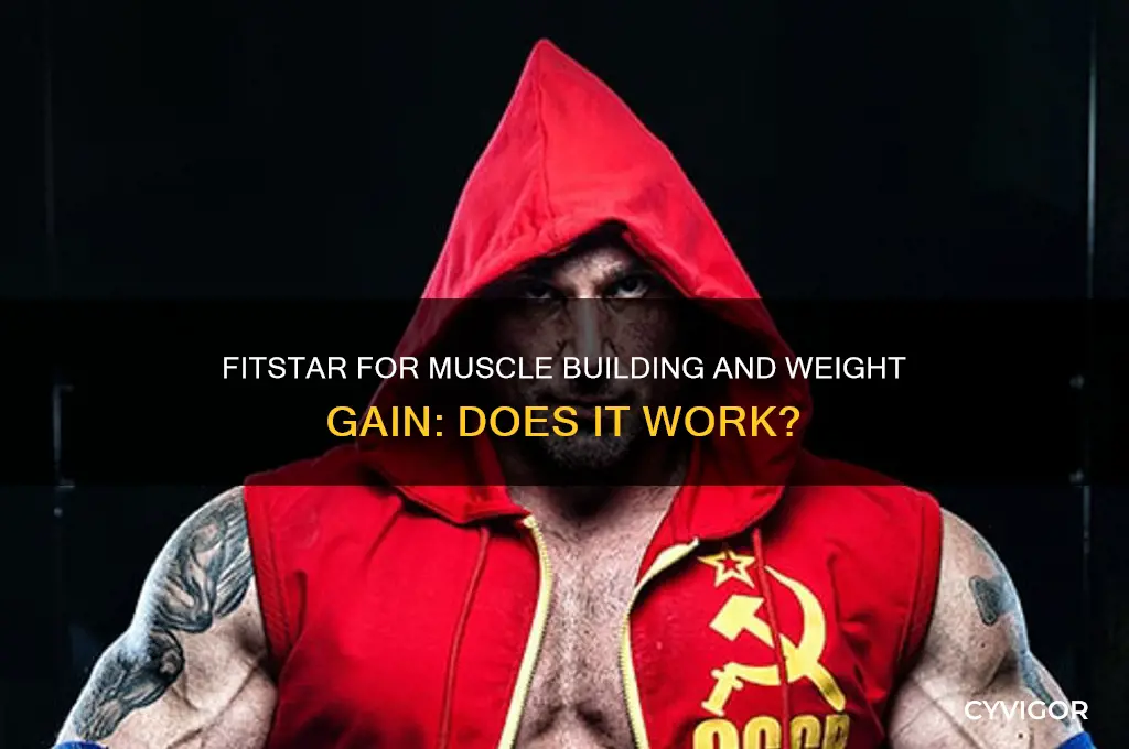 does fitstar have muscle building and weight gain