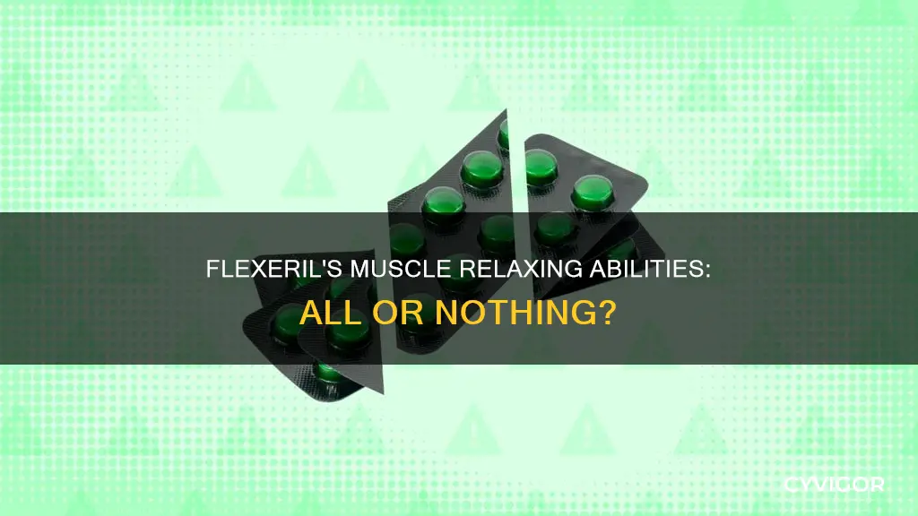 does flexerilrelax all the muscles