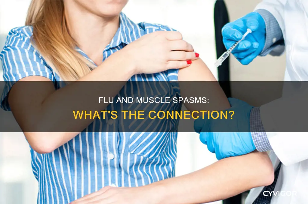does flu cause muscle spasms