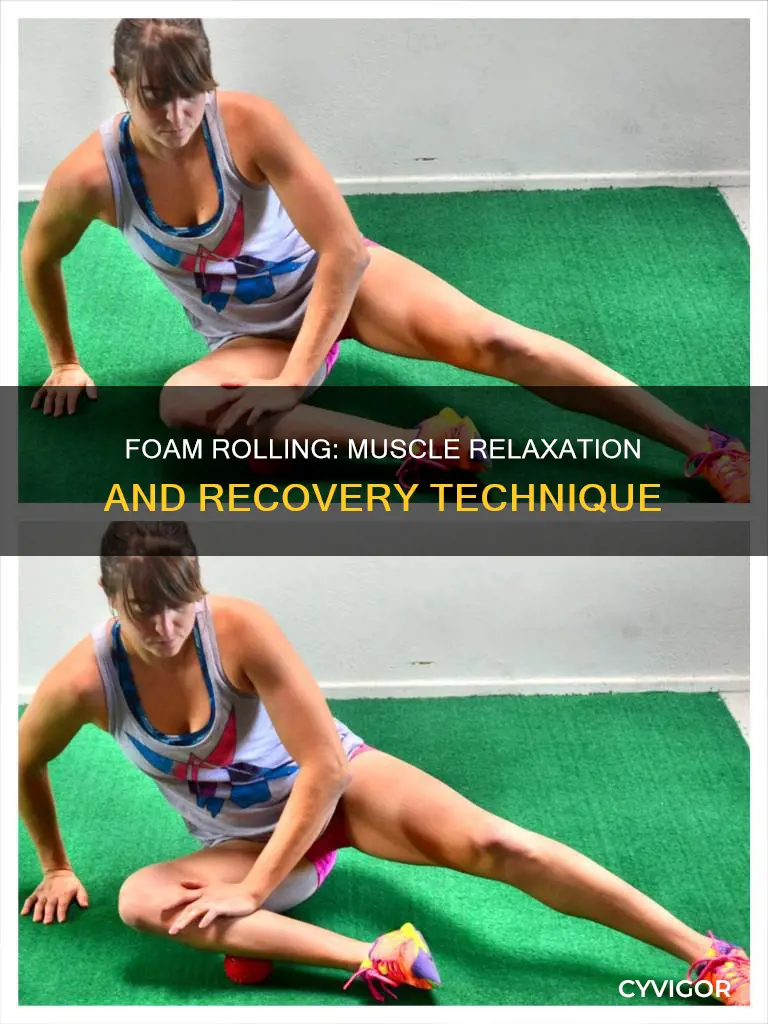 does foam rolling loosen muscles