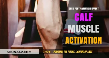 Exploring the Impact of Foot Variation on Calf Muscle Activation