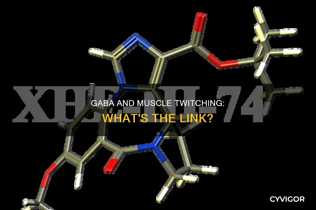 does gaba cause muscle twitching