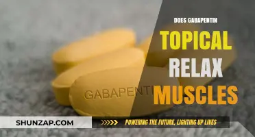 Can Topical Gabapentin Effectively Relax Muscles? Exploring Its Benefits